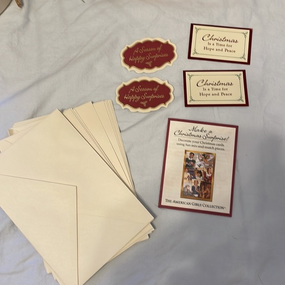 American Girl Collection - Christmas Card-Making Kit - Picture 4 of 9